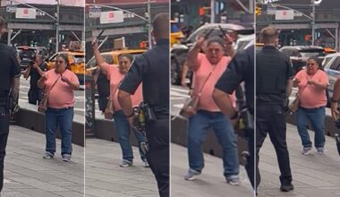 NYPD cops kill emotionally disturbed woman in Times Square after stabbing spree leaves one dead