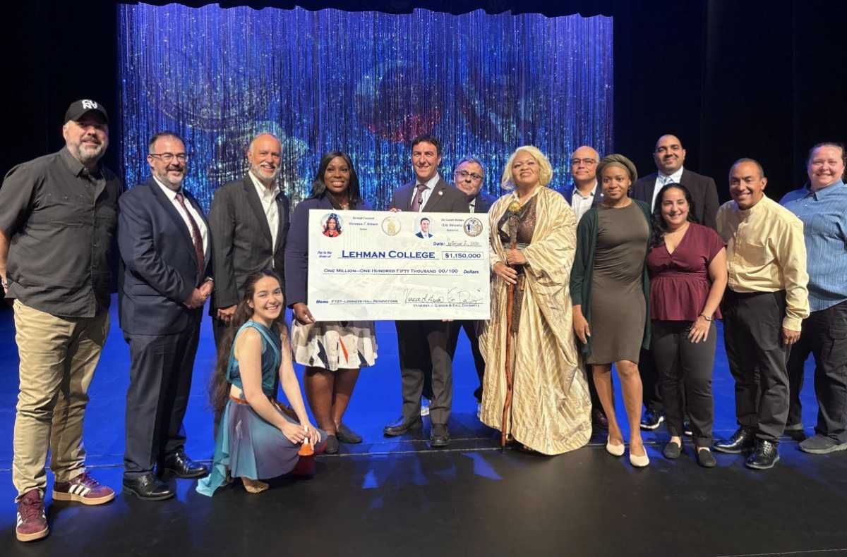CUNY’s Lehman College just got a $1.15m investment in the arts to upgrade the Lovinger Theater – Bronx Times