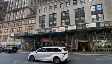 Woman killed after Tesla driver wildly crashes into Midtown NYC scaffolding