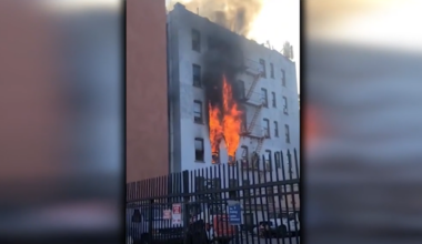 At least 6 people injured in high-rise apartment building fire in the Bronx
