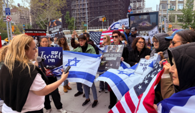 Israeli Americans Protest 'NAZA' Premiere in New York