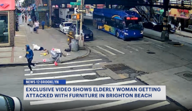 News 12 | Brooklyn | Caught On Camera 90 Year Old Woman Attacked By Stranger In Brighton Beach