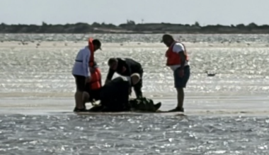 News 12 | Bronx | Man Rescued After Kayak Swamped Waders Filled With Water In Great South Bay