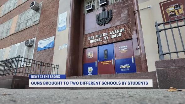 News 12 | Bronx | Students Taken Into Custody After Gun Incidents At Bronx Brooklyn Schools