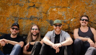 The members of the band Strange Machines