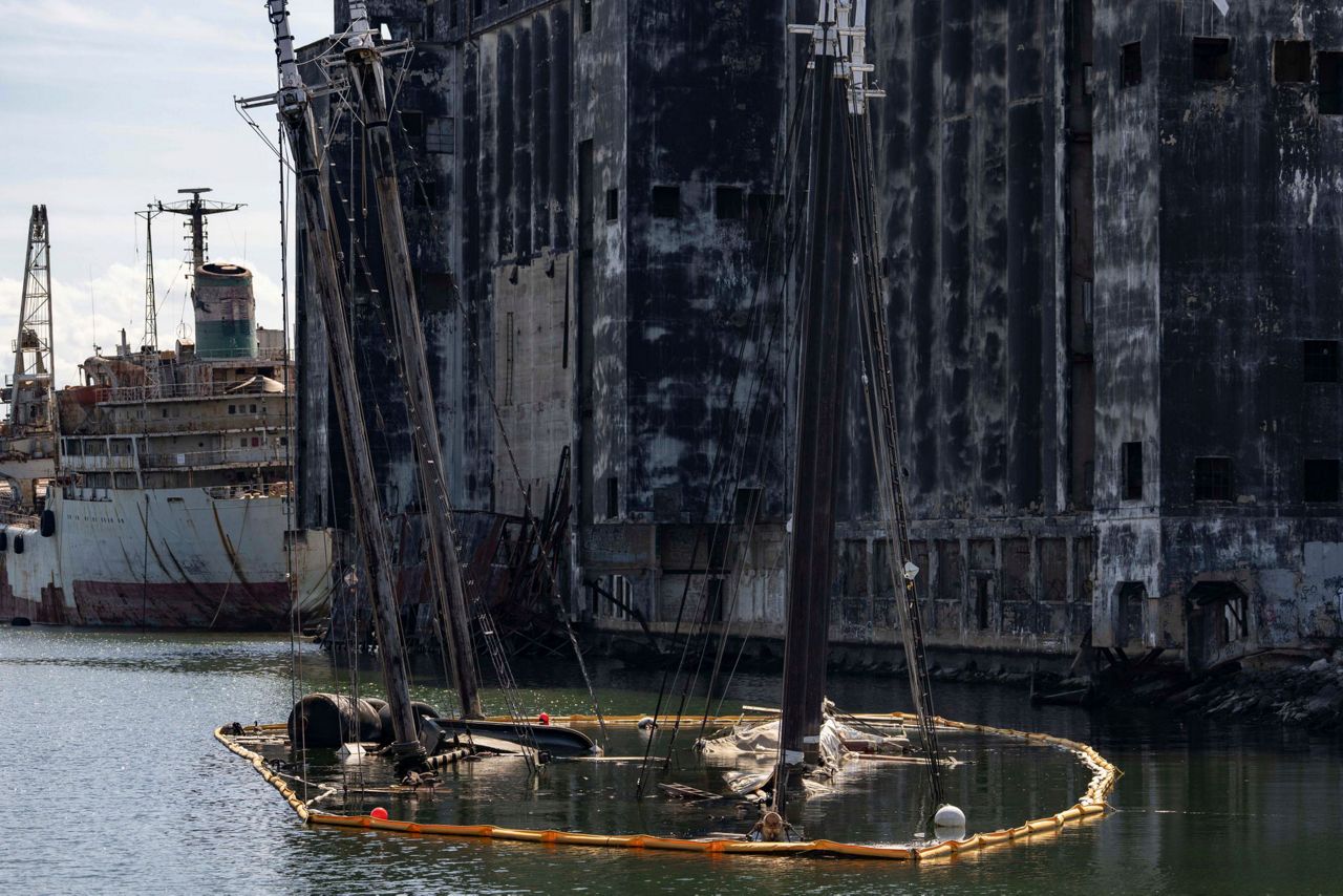 Schooners that graced a Maine-themed quarter or hosted Cousteau rest at the bottom of a NYC canal