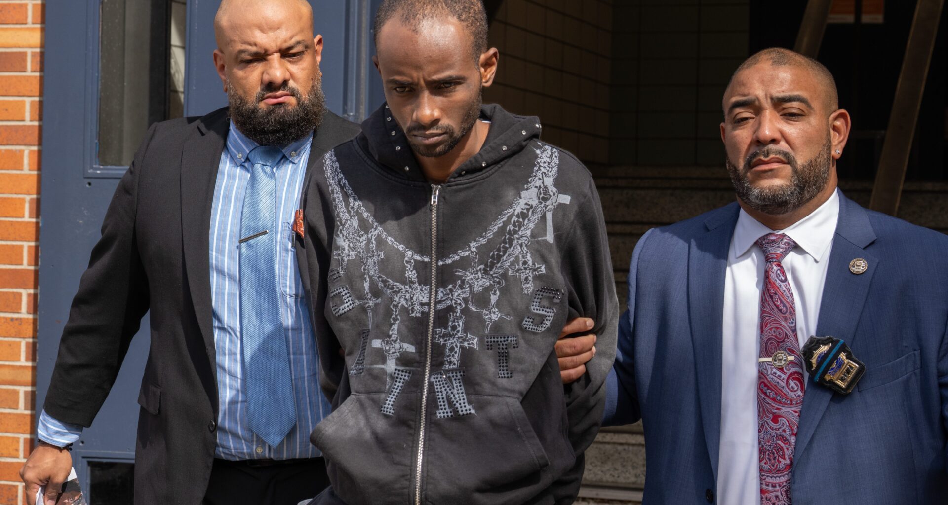 Suspect arrested for stabbing woman to death in front of her son, 7, at Brooklyn park bbq