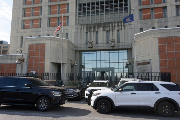 The Metropolitan Detention Center (MDC) in Brooklyn, New York, is pictured on Monday, Oct. 28, 2024. (Gardiner Anderson for New York Daily News)