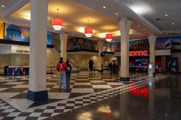 Assemblymember Keith Powers was joined by other Elected Officials as he headed a Rally in an effort to stop the planned closure of the AMC Theatre located at 570 2nd Avenue in Manhattan on Sunday September 20, 2026. 1136. (Theodore Parisienne / New York Daily News)