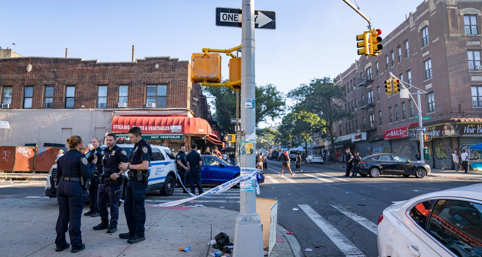 Three men stabbed and wounded, one critically, in run-up to Brooklyn J'Ouvert celebration