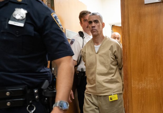 Raul Morales appears in Manhattan Supreme Court on Tuesday, Sept. 8, 2026, in Manhattan, New York. (Barry Williams/ New York Daily News)