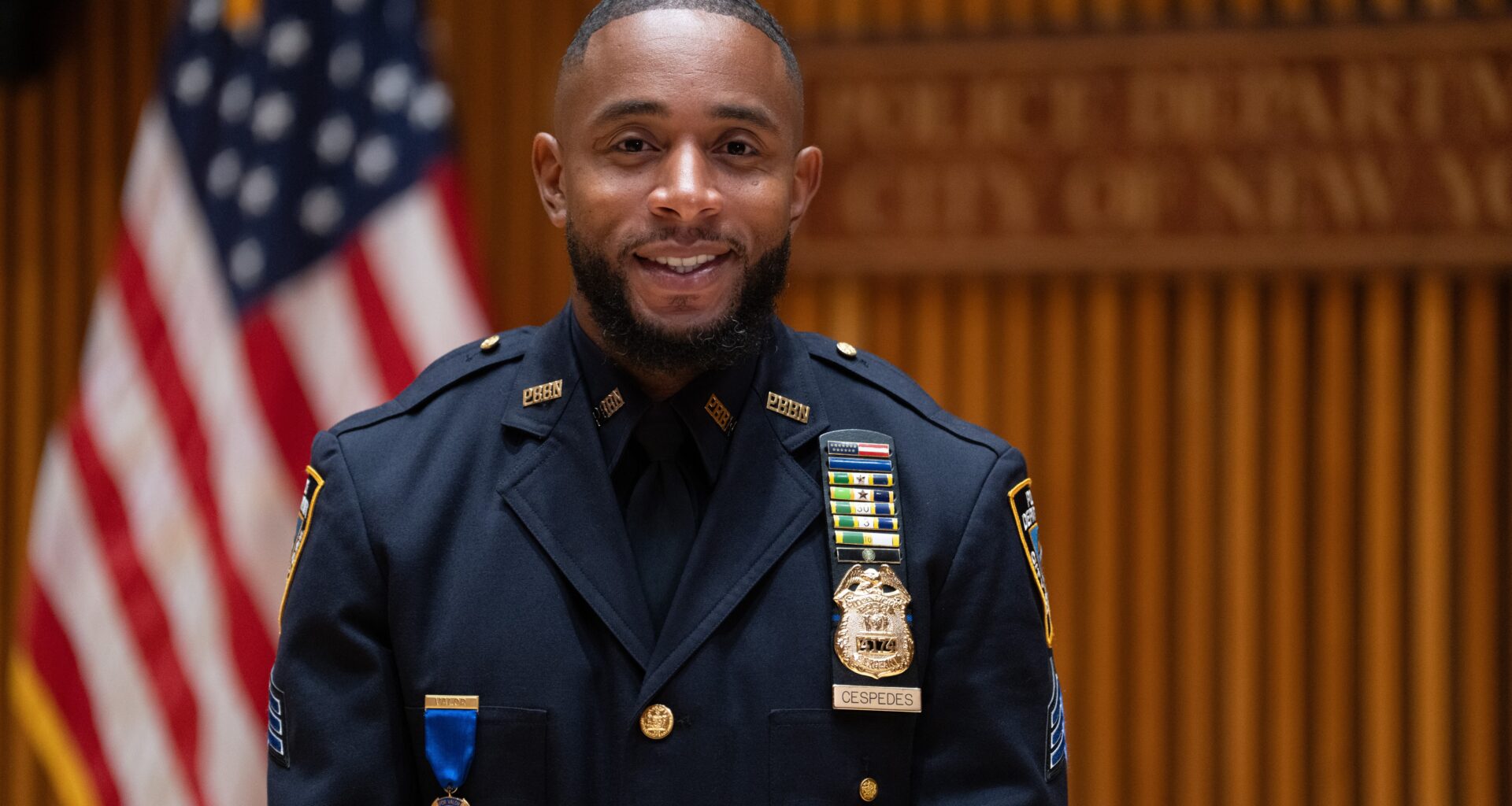 Brooklyn-born NYPD sergeant awarded Purple Heart for Afghanistan service 25 years after 9/11