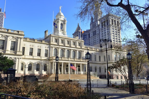City Hall in Manhattan. (Shutterstock)