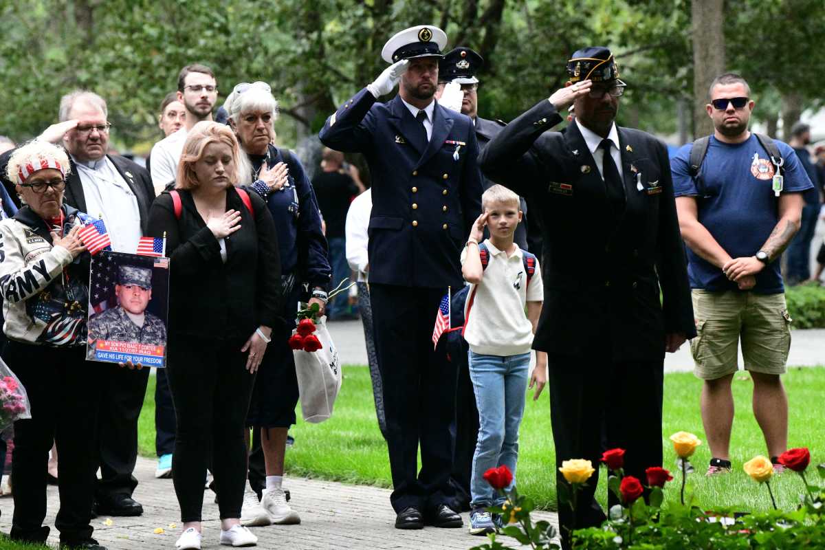 NEW YORK REMEMBERS 9/11: Emotions still raw for many loved ones of victims killed 25 years ago