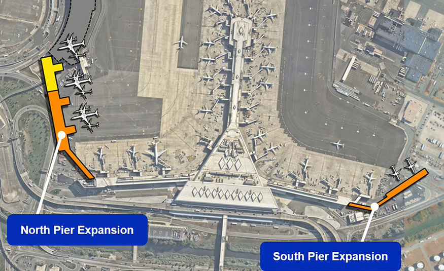 Newark Liberty International Airport’s Terminal A expansion project