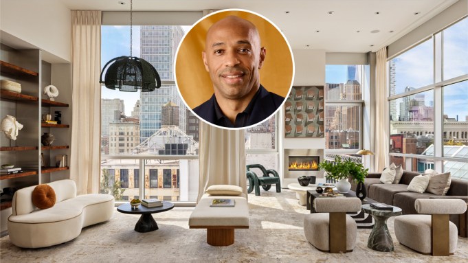 Soccer Legend Thierry Henry’s N.Y.C. Penthouse Lists for $25 Million