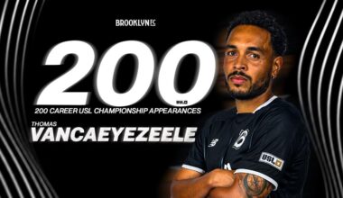 NO DOUBTING THIS THOMAS: Brooklyn FC's Vancaeyezeele reaches 200 USL Championship appearances