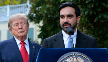 Donald Trump and Zohran Mamdani