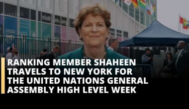 [2026-09-23] Ranking Member Shaheen Travels to New York for the United...