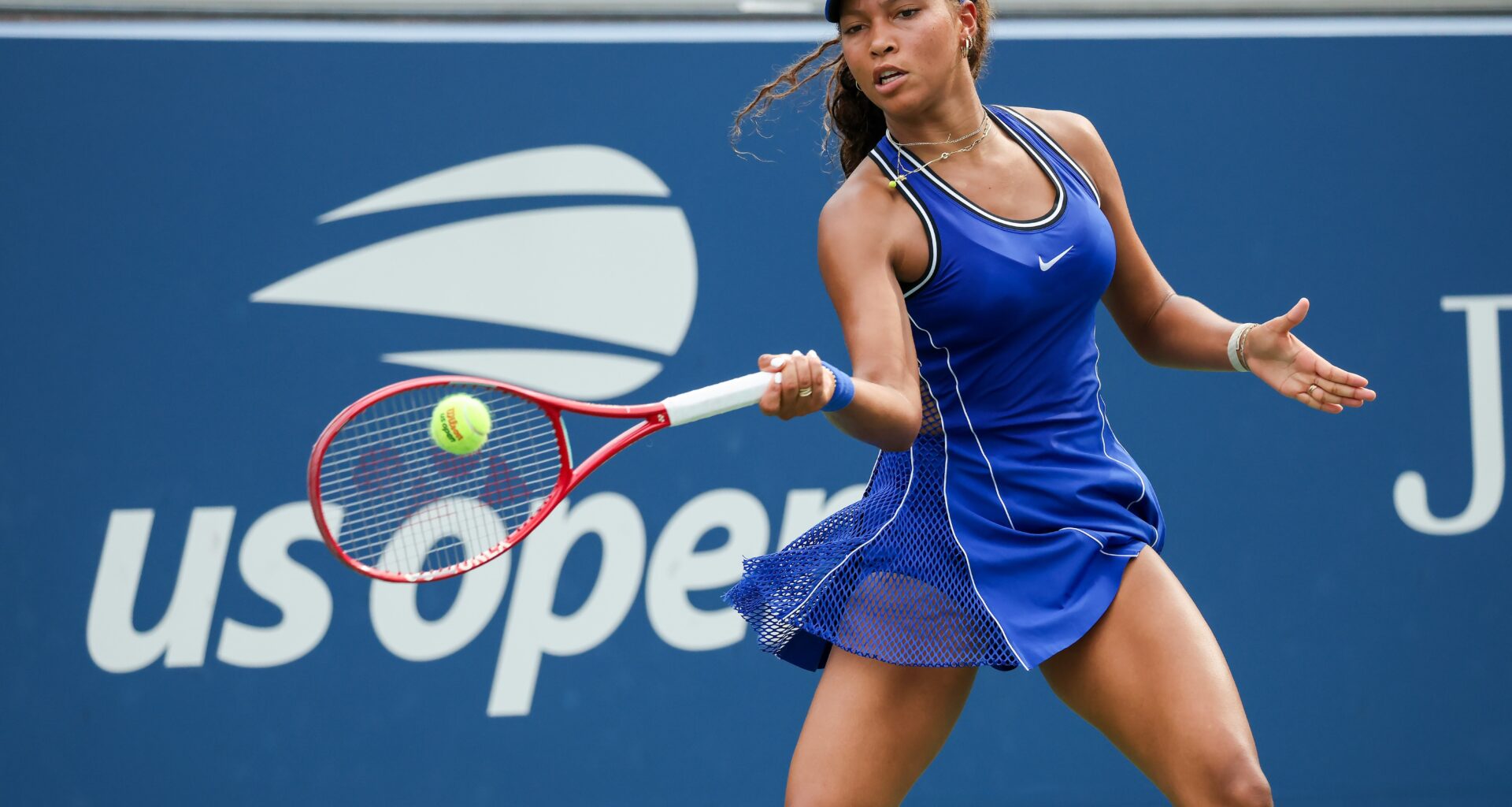 Thea Frodin, who doubled as Serena in 'King Richard,' makes U.S. Open debut