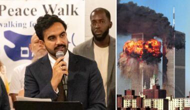 Mamdani pays tribute to 9/11 victims, heroes during interfaith walk ending at NYC Islamic center