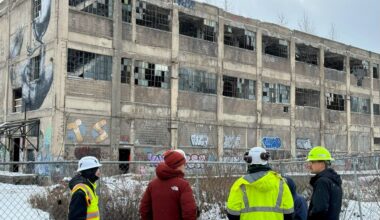 Remediation of the former Vacuum Oil site at Flint Street and South Plymouth Avenue is underway. (Photo provided by city of Rochester)
