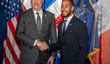 Dominican President Luis Abinader makes historic visit to Brooklyn • Brooklyn Paper