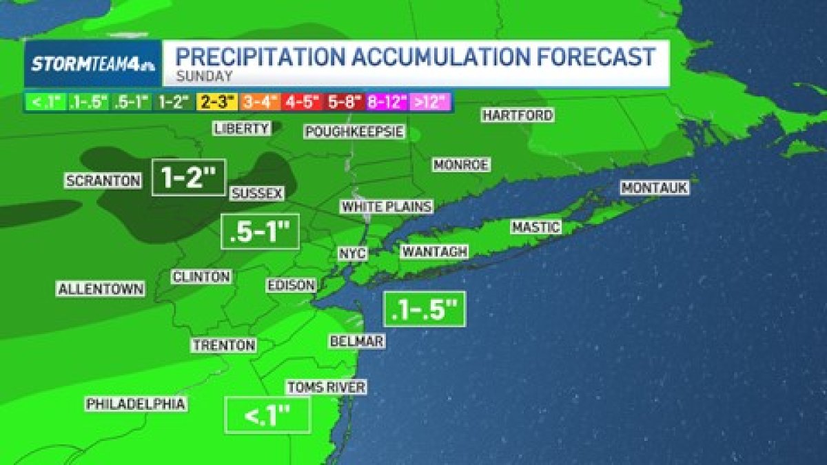 Jets-Packers fans may need ponchos as rain moves in for Sunday kickoff – NBC New York