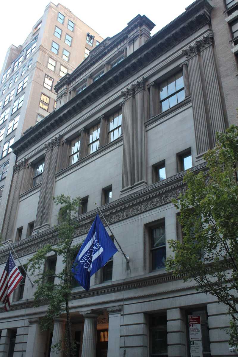 The New York City Bar Association's midtown building.