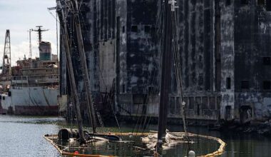 Schooners that graced a Maine-themed quarter or hosted Cousteau rest at the bottom of a NYC canal