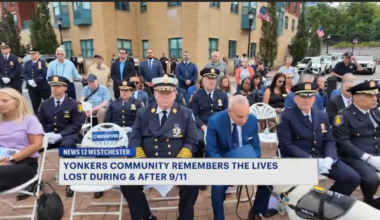 News 12 | Bronx | City Of Yonkers Holds Annual 911 Memorial Ceremony