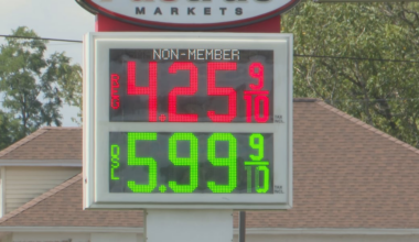 Gas prices hit record high over Labor Day weekend