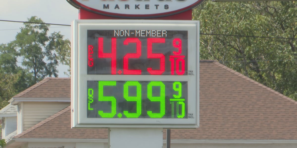 Gas prices hit record high over Labor Day weekend
