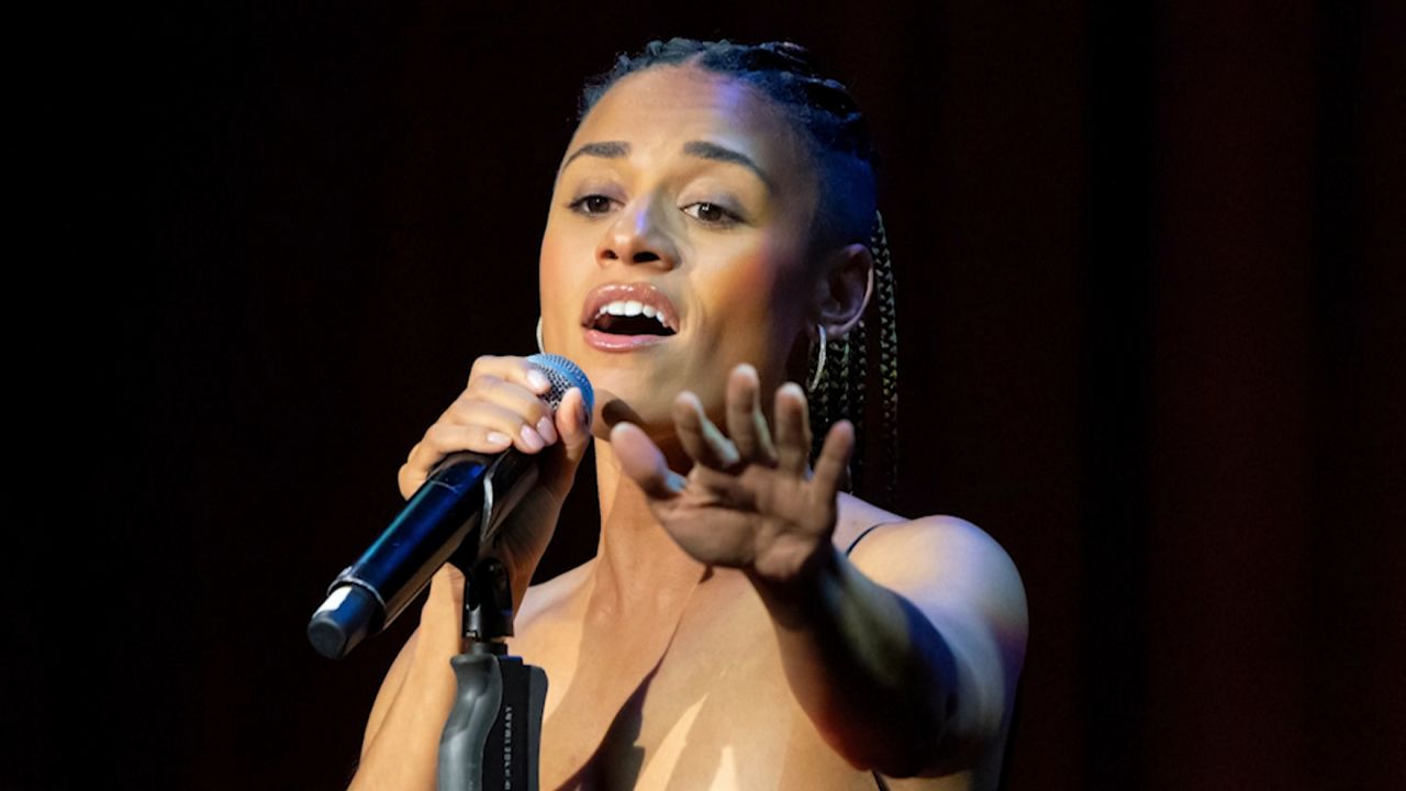 Ariana DeBose singing