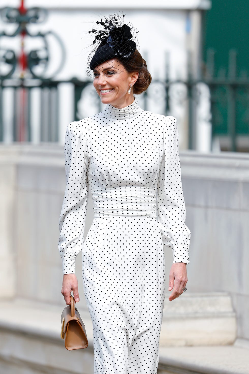 london, united kingdom may 08: (embargoed for publication in uk newspapers until 24 hours after create date and time) catherine, princess of wales attends a service of thanksgiving at westminster abbey on the 80th anniversary of ve day on may 8, 2025 in london, england. the king and queen, joined by members of the royal family, will take part in events from may 5th to may 8th to commemorate the 80th anniversary of ve day, which signalled the end of the second world war in europe. (photo by max mumby/indigo/getty images)