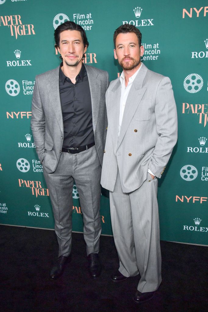 Adam Driver and Miles Teller at the 'Paper Tiger' Opening Night and North American Premiere.