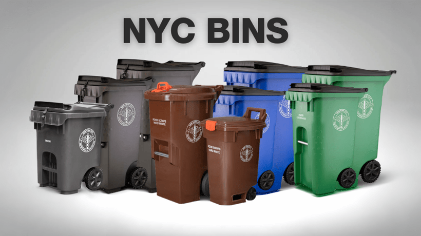 NYC Bins required for trash collection or risk facing fines: DSNY