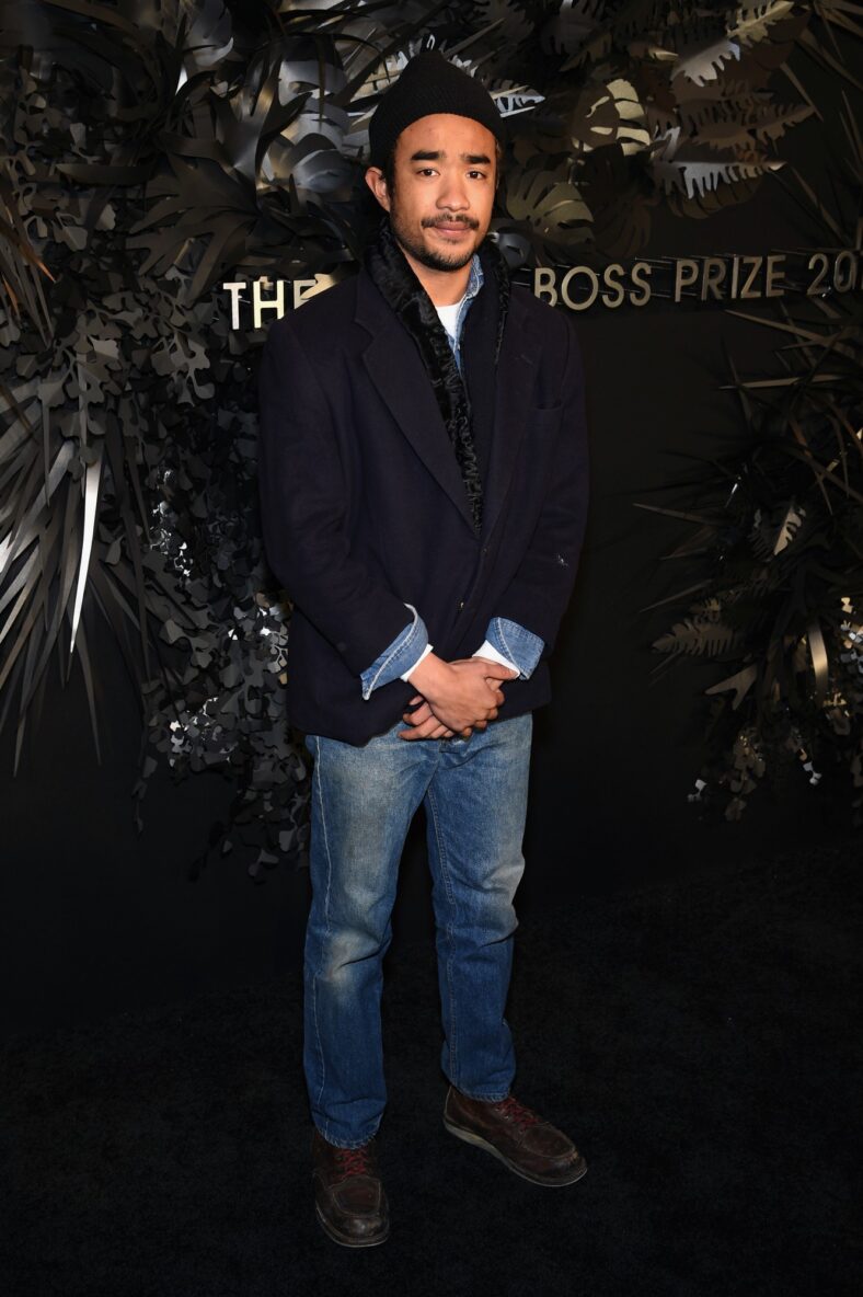 Lucien Smith attends the Hugo Boss Prize 2014