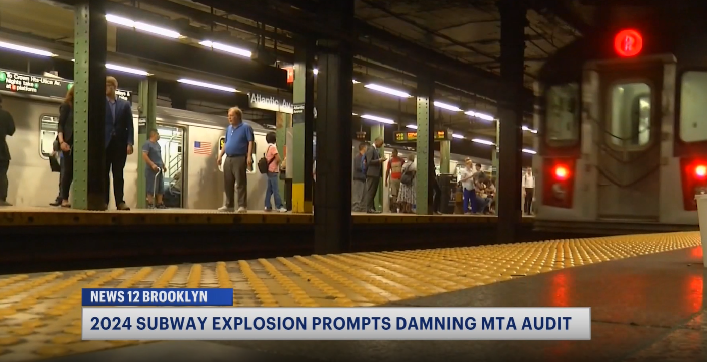 News 12 | Brooklyn | Findings Released From Mta Audit Prompted By 2024 Subway Explosion
