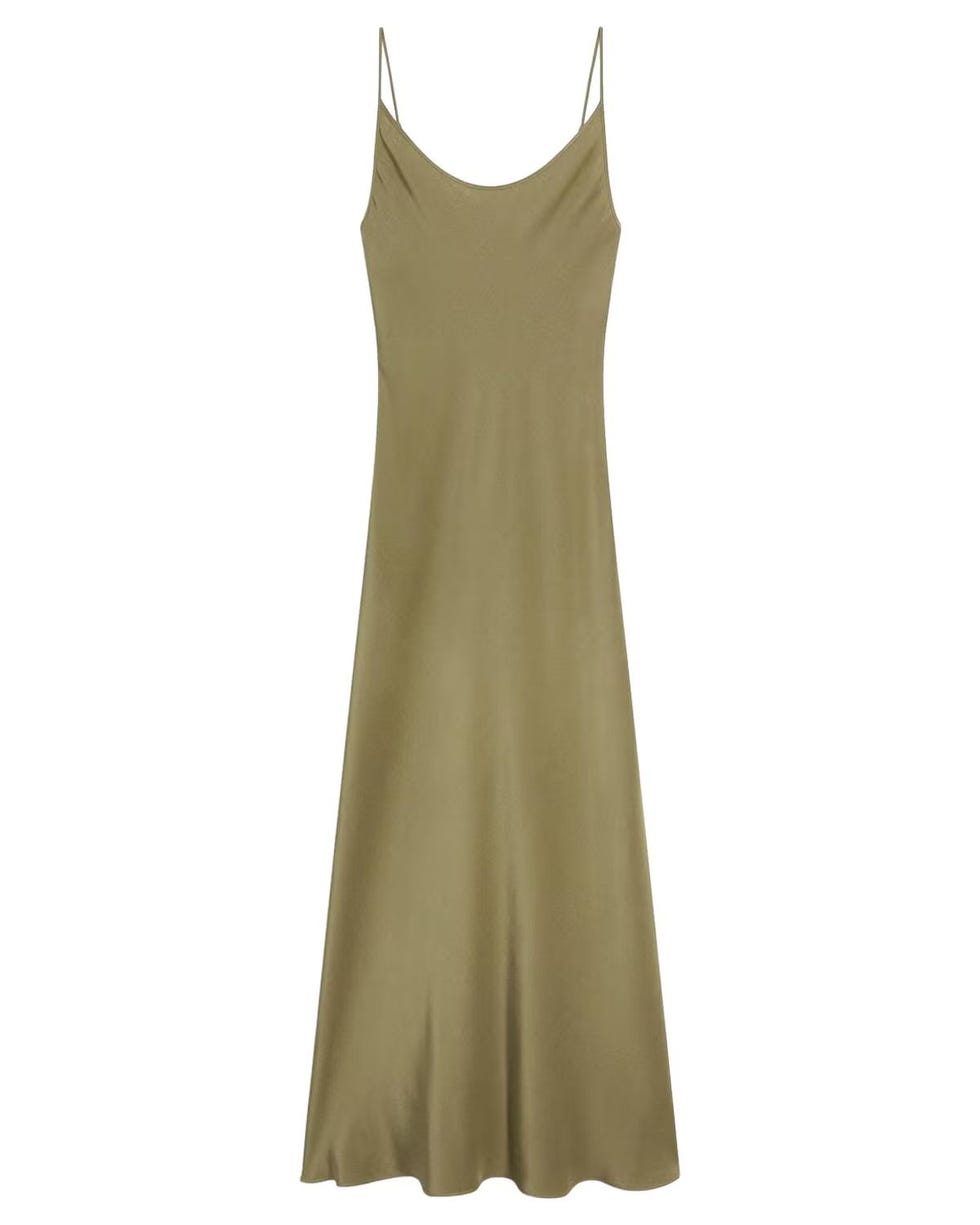 Spaghetti Strap Midi Dress