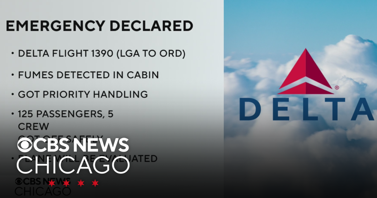 Delta Air Lines flight from New York declared emergency while landing in Chicago