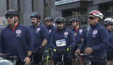 Hundreds of cyclists riding from Boston to New York for 9/11 First Responder Ride for Resilience - Boston News, Weather, Sports