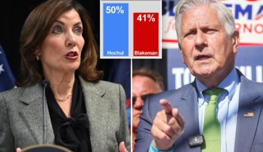 Bruce Blakeman within single digits of Kathy Hochul in New York governor's race: poll