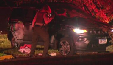 Brooklyn Park police searching for suspect in double shooting, related crash