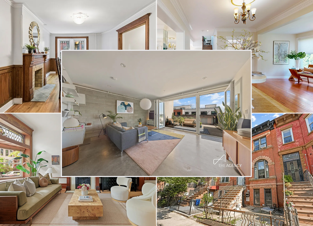 brooklyn listings - collage of brooklyn homes for sale