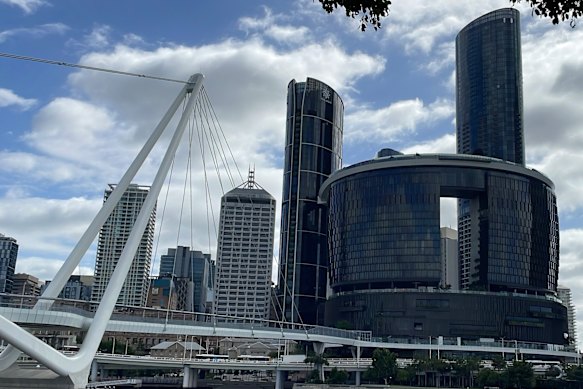 The Queen’s Wharf complex is owned by Destination Brisbane Consortium, which is challenging council over its rates bill of some $30 million.