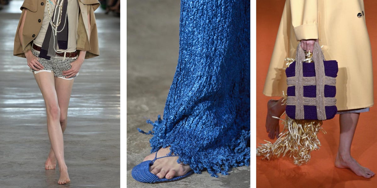 Barefoot Trend Takes Over New York Fashion Week