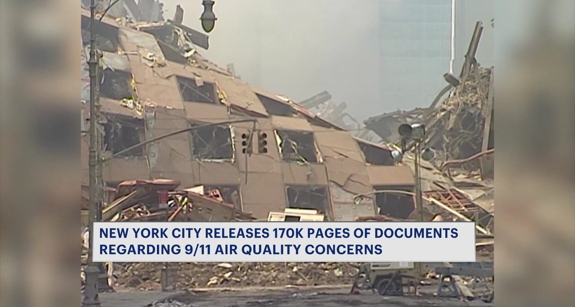 News 12 | Brooklyn | Nyc Launches Portal To Access 911 Documents Portal Unveiling Air Quality Concerns At Ground Zero