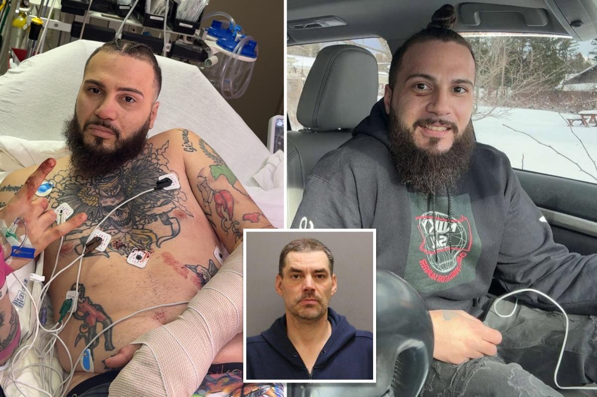 Child predator sting influencer Niky Sal charged after being stabbed at Tim Hortons in upstate New York