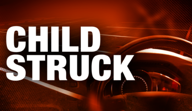 child struck